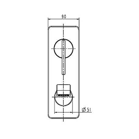 Ideal Standard GLANCE Miscelatore monocomando lavabo a parete