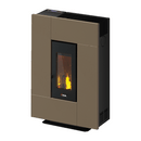 Cadel Grace stufa Pellet Air ermetica 7 KW, rivestimento metallo