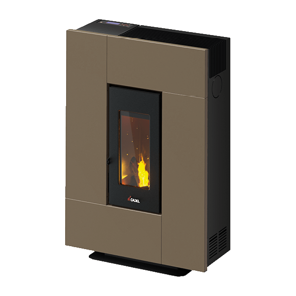 Cadel Grace stufa Pellet Air ermetica 7 KW, rivestimento metallo