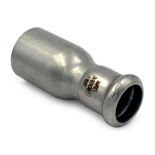 Riduzione a pressare maschio femmina inox 191