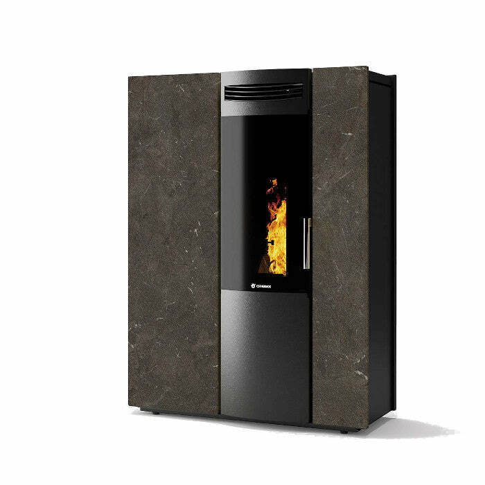 CS Thermos Thema 12 MDi stufa a pellet/biomassa canalizzabile 11,5 KW