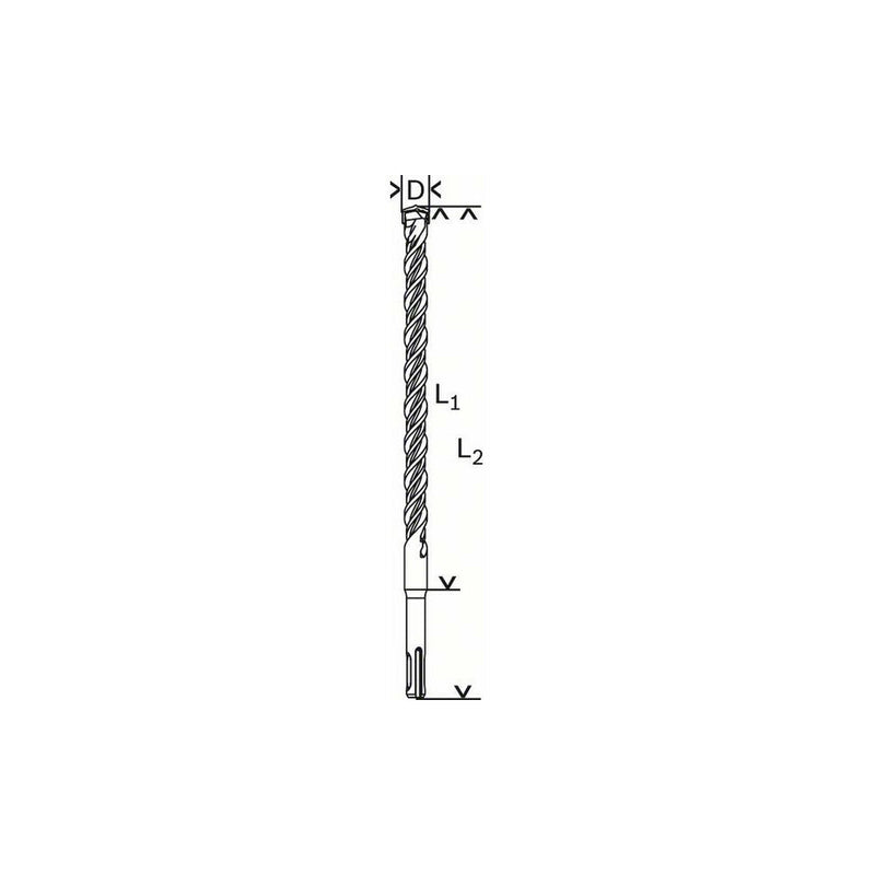 Bosch SDS-plus-5 punta per martelli, 10 x 950 x 1005 mm
