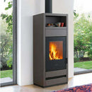 Piazzetta E928 S BCS stufa a legna 11,1 kW con scaldavivande