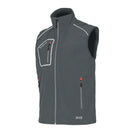 ISSALINE Snappy Softshell gilet taglia XXXL grigio
