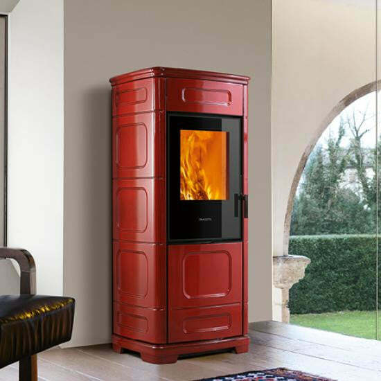 Piazzetta E228 C stufa ibrida 8,2 KW scarico posteriore