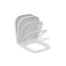 Sedile I.LIFE S T473701 Ideal Standard avvolgente a chiusura rallentata bianco