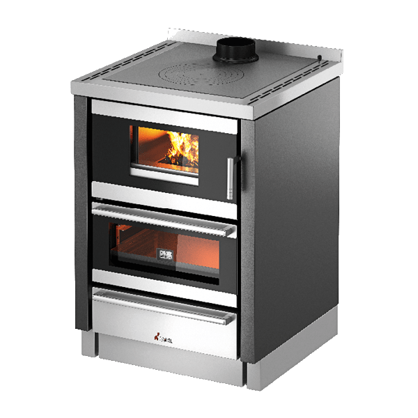 Cadel Kook 60 4.0 cucina a legna ventilata