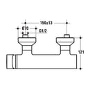 Ideal Standard ACTIVE Miscelatore monocomando doccia esterno