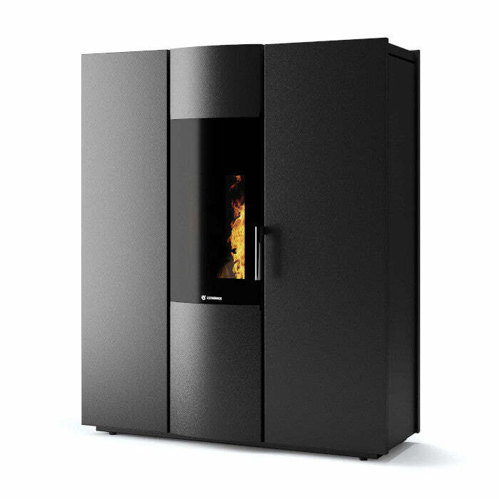 CS Thermos Thema H2O 21 metallo termostufa a pellet/biomassa