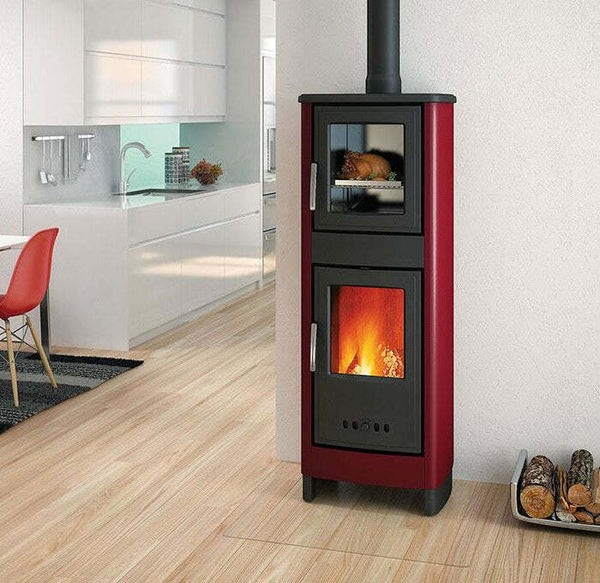 Superior Malika stufa a legna con forno 6,2 KW