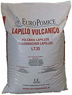 Europomice lapillo vulcanico 10/16 mm sacco da 33 litri