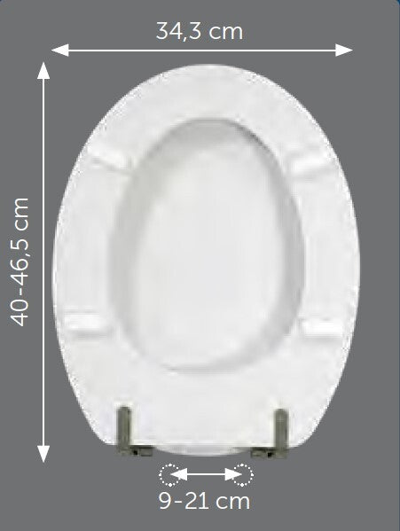 Sedile compatibile Ceramica Dolomite Perla Classic bianco europeo