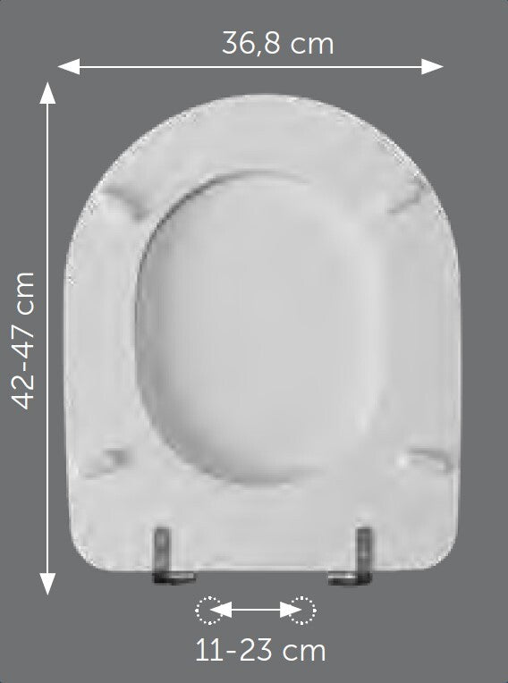 Sedile compatibile Subway Villeroy & Boch bianco