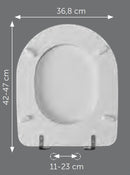 Sedile compatibile Subway Villeroy & Boch bianco