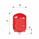 Cimm Vaso di espansione SOLAR CE da 18 Litri