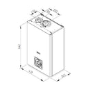 Scaldabagno istantaneo a camera stagna SF 14 NOx Evolution Radiant 12,6 litri