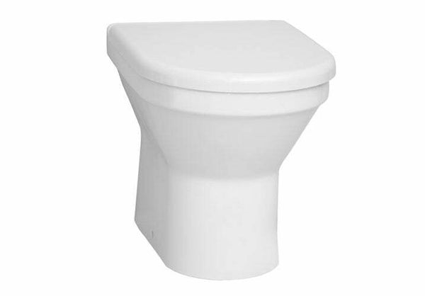 Vitra S50 vaso a pavimento filo parete ceramica bianco