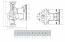 Dab Evosta 2 20-105/130 SOL 1/2 circolatore elettrico impianti solari, attacchi 1"