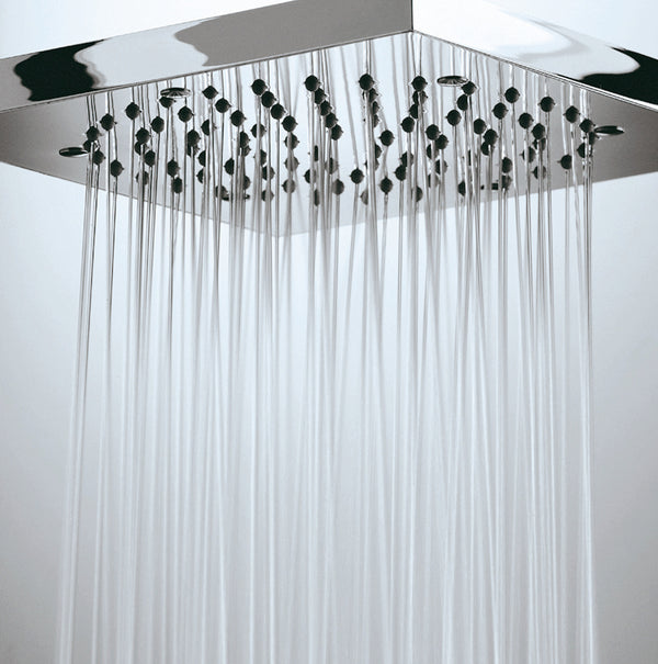 Soffione quadrato Bossini H70715 260 x 260 mm con braccio
