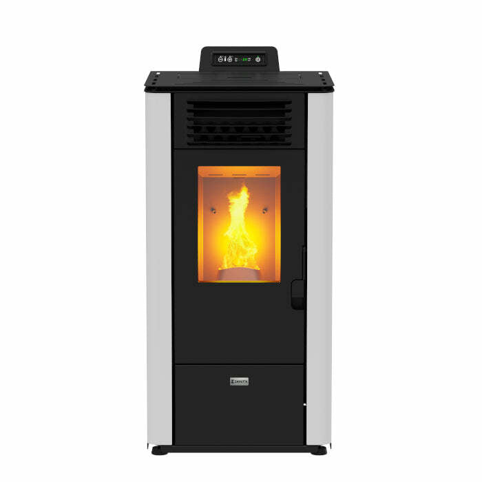Zanutta MARTE 7 stufa a pellet 6,9 kW - bianco