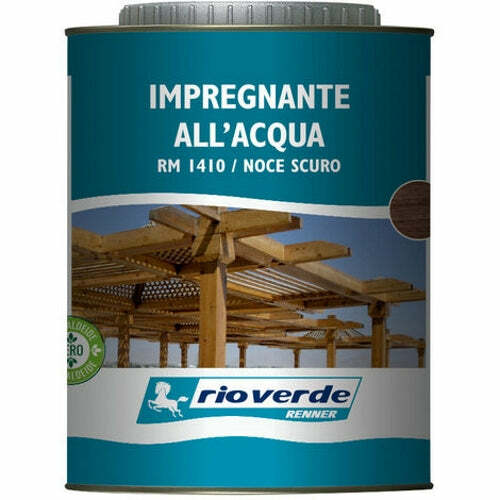 Rio Verde Renner impregnante RM1410 - 0,75 litri - noce scuro