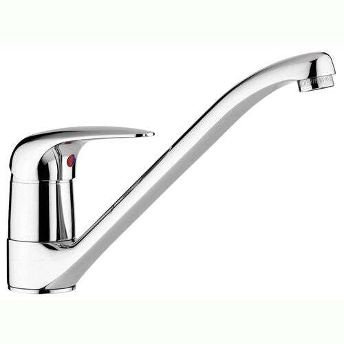 Paffoni Duemila mix lavello monoforo  canna girevole fusa cromo