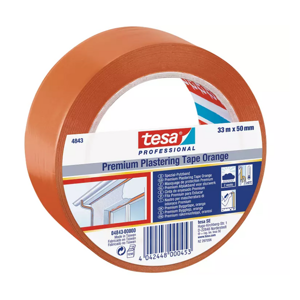 Nastro pvc isolante PREMIUM 04843 arancio Tesa 50 mm x 33 m