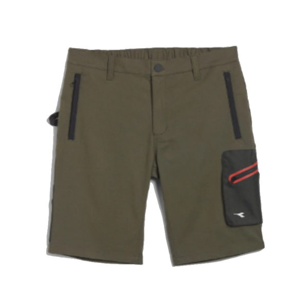 DIADORA bermuda Stretch verde foresta notte