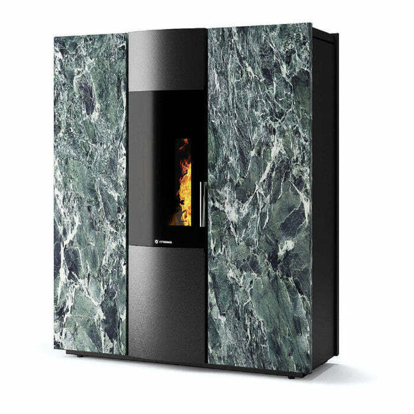 CS Thermos Thema H2O 16 pietra termostufa a pellet/biomassa