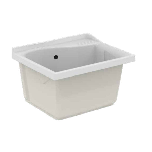 Lavatoio Lago T473001 Ideal Standard 61 x 60 x 39 cm bianco lucido