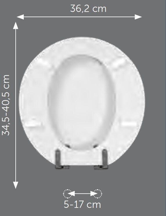 Sedile compatibile Ideal Standard Small+ bianco