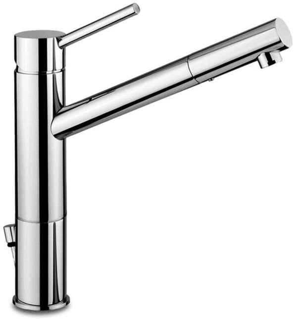 Paffoni Birillo miscelatore lavabo canna lunga cromo