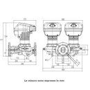 Circolatore elettronico gemellare Dab Evoplus D 80/340.65 M 465 W