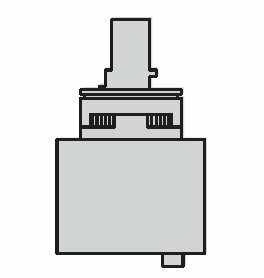 Paffoni cartuccia ZA91102R per serie Birillo, Light, Denver, Flavia-Giorgia