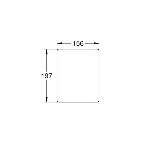 Placca di comando Skate Cosmopolitan 38732000 Grohe cromo