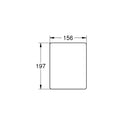 Placca di comando Skate Cosmopolitan 38732000 Grohe cromo