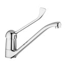 Miscelatore lavello con leva clinica Paffoni Kitchen ND303CRF