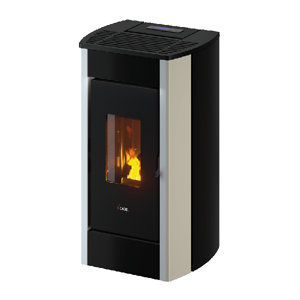 Cadel Perla 7 stufa Pellet Air ermetica 7 KW in metallo