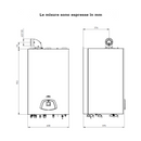 Kit Sime caldaia Edea Hybrid ECO EV 25/55-6 e pompa di calore SHP M ECO 006