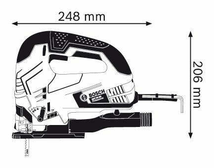 Bosch GST 90 BE seghetto alternativo