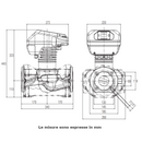 Circolatore singolo Evoplus B 40/340.65 M Dab 190 W