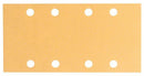 Bosch foglio abrasivo 93 x 186 mm, grana 80, fori 8