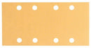 Bosch foglio abrasivo 93 x 186 mm, grana 80, fori 8