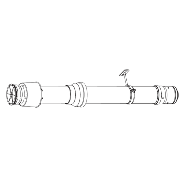 Kit terminale verticale Mynute X 2012 9177 Beretta D 60/100 mm