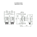Wilo YONOS MAXO 40/0,5-12 pompa di circolazione 250 mm 0,45 kW