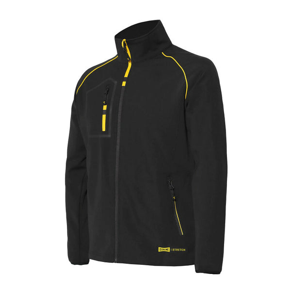 ISSALINE Springer Softshell stretch giubbino TG. L nero