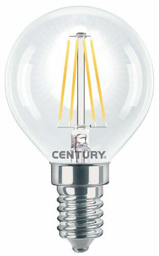 Century Incanto lampada a led a sfera E27 4W 2700K