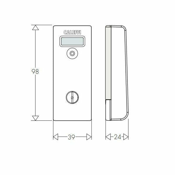 Caleffi 7200 Monitor 2.0 ripartitore elettronico rilevazione consumo termico