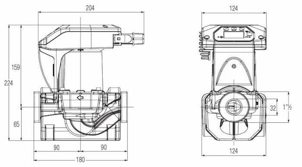 Circolatore Dab Evoplus Small 80/180 M 60150940 da 8.2 m 100 W