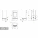 Superior Sonia stufa a pellet canalizzabile 10,2 KW